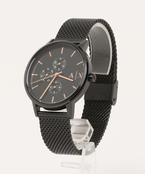ARMANI EXCHANGE（アルマーニエクスチェンジ）の「アルマーニ・エクスチェンジ 腕時計 メンズ アナログ ステンレス AX7162SET（アナログ腕時計・メンズ・ブラック・FREE）」の9枚目の写真