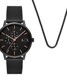 ARMANI EXCHANGE（アルマーニエクスチェンジ）の「アルマーニ・エクスチェンジ 腕時計 メンズ アナログ ステンレス AX7162SET（アナログ腕時計・メンズ）」