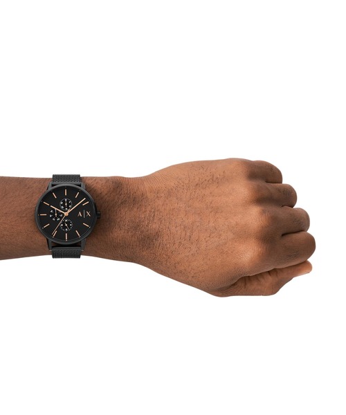 ARMANI EXCHANGE（アルマーニエクスチェンジ）の「アルマーニ・エクスチェンジ 腕時計 メンズ アナログ ステンレス AX7162SET（アナログ腕時計・メンズ・ブラック・FREE）」の6枚目の写真