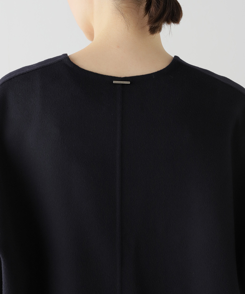 AP STUDIO（エーピーストゥディオ）の「【SYSTEM/システム】ディープネックウールトップ（ニット/セーター・レディース・ネイビー・FREE）」の11枚目の写真