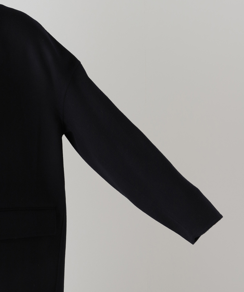 AP STUDIO（エーピーストゥディオ）の「【SYSTEM/システム】ディープネックウールトップ（ニット/セーター・レディース・ネイビー・FREE）」の13枚目の写真