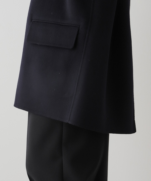 AP STUDIO（エーピーストゥディオ）の「【SYSTEM/システム】ディープネックウールトップ（ニット/セーター・レディース・ネイビー・FREE）」の16枚目の写真