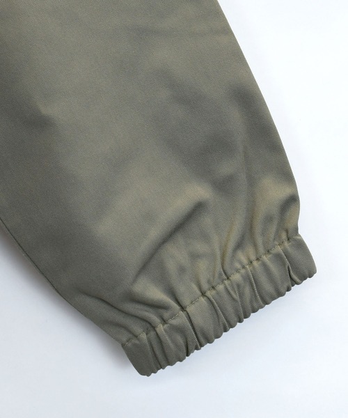 Healthknit Product(ヘルスニットプロダクト)の「別注【Healthknit Product】T/C twill blouson/ロゴ刺繍 ツイル ブルゾン/ハリントンジャケット(ブルゾン・メンズ・ブラック/カーキ/ネイビー・M/L/XL)」の12枚目の写真