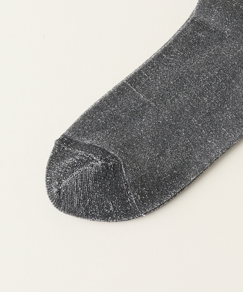 Spick & Span(スピックアンドスパン)の「MARCOMONDE / マルコモンド sheer glitter tights 200K/GL-T(タイツ/ストッキング・レディース・ブラック/ライトグレー・FREE)」の3枚目の写真