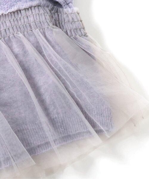 Seraph（セラフ）の「もちふわチュールセーター（ニット/セーター・キッズ・ラベンダー/ベビーピンク/アイボリー・80/90/100/110/120/130/140）」の6枚目の写真