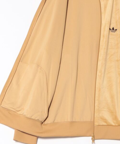 adidas Originals（アディダスオリジナルス）の「【adidas Originals】BECKENBAUER VELOUR TRACKTOP（パーカー・レディース・ベージュ・MEDIUM/LARGE/X-LARGE/XX-LARGE/SMALL）」の3枚目の写真