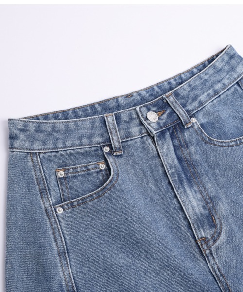 AMELY(エミリー)の「カーブデニムパンツ(デニムパンツ・レディース・ブルー系その他・M/L)」の11枚目の写真