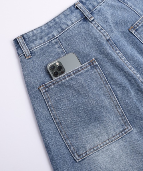 AMELY(エミリー)の「カーブデニムパンツ(デニムパンツ・レディース・ブルー系その他・M/L)」の21枚目の写真