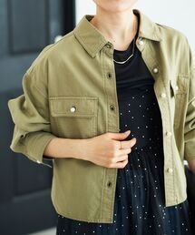 le.coeur blanc | パールボタンコンパクトシャツ(シャツ/ブラウス)