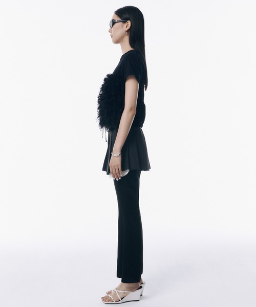 JOSE MOON ダブルウエストミニスカート JOSEMOON/ジョゼムーン】DOUBLEWAIST PLEATS MINISKIRT/ダブル