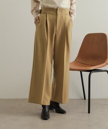 OPAQUE.CLIP | サイドベルトワイドパンツ【洗濯機洗い可】(その他パンツ)