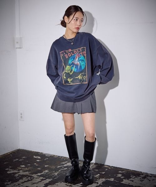 UNISEX》スペースピグメントスウェット（スウェット）｜PBLIM
