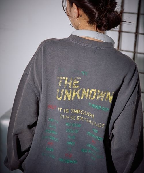 《UNISEX》スペースピグメントスウェット（スウェット）｜PBLIM（ページボーイリム）