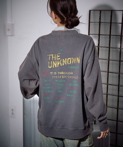 《UNISEX》スペースピグメントスウェット（スウェット）｜PBLIM（ページボーイリム）