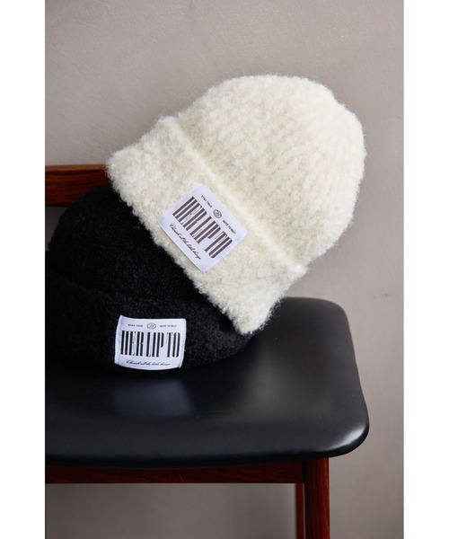 未使用タグ付き‼️HLT Boucle Knit Cap ecru Her lip to（ハーリップトゥー）の「HLT Boucle Knit Cap