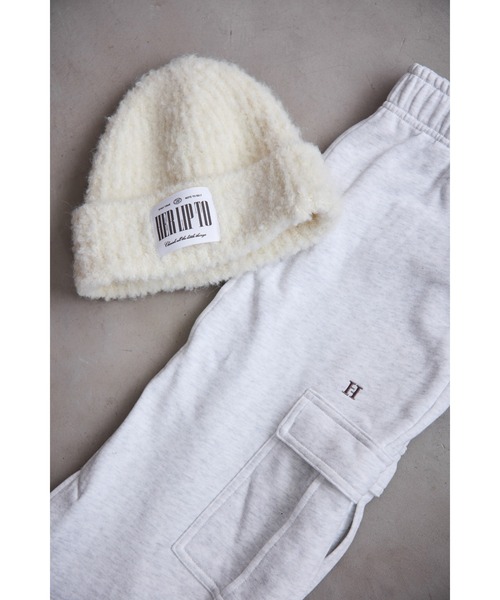 Herlipto HLT Boucle Knit Cap ニット帽 Her lip to（ハーリップトゥー）の「HLT Boucle Knit Cap
