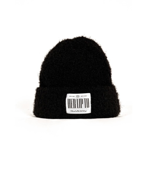herlipto HLT Boucle Knit Cap ニット帽　新品 Her lip to（ハーリップトゥー）の「HLT Boucle Knit Cap