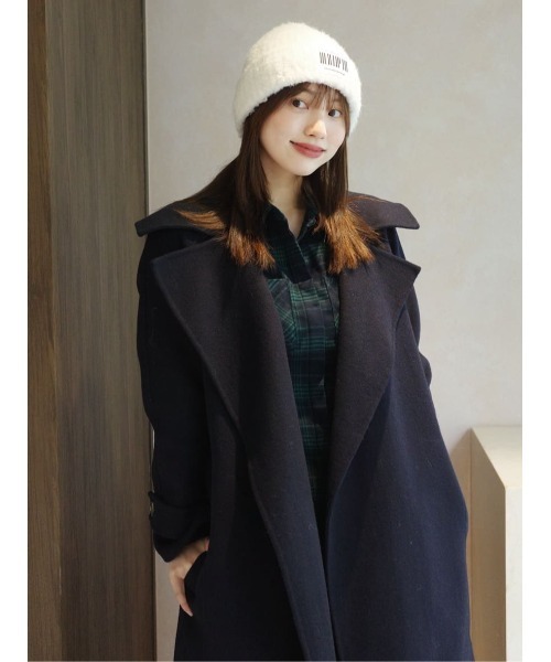 Her lip to（ハーリップトゥー）の「HLT Boucle Knit Cap