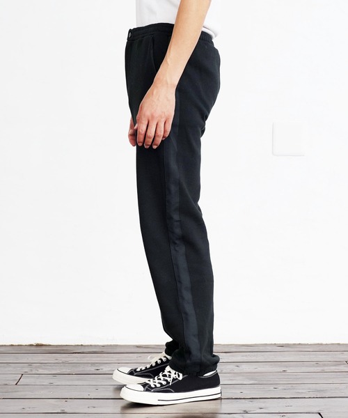 jiggys shop（ジギーズショップ）の「裏起毛サイドラインイージーパンツ（その他パンツ・メンズ・ブラック/チャコールグレー/ネイビー・SMALL/MEDIUM/LARGE/X-LARGE）」の7枚目の写真