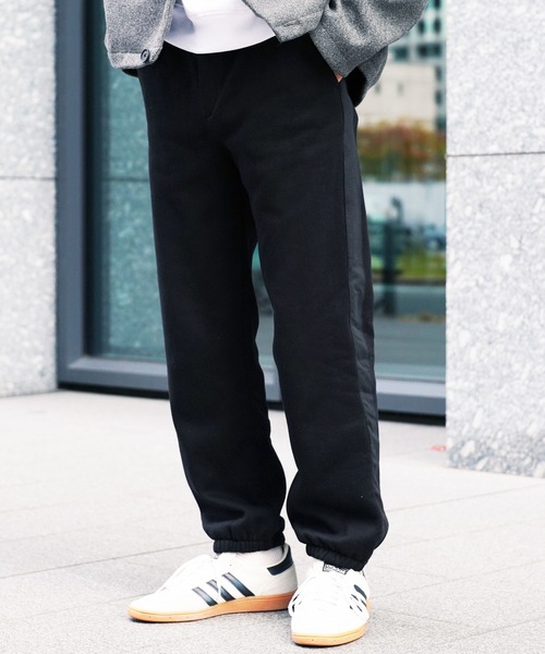 jiggys shop（ジギーズショップ）の「裏起毛サイドラインイージーパンツ（その他パンツ・メンズ・ブラック/チャコールグレー/ネイビー・SMALL/MEDIUM/LARGE/X-LARGE）」の17枚目の写真