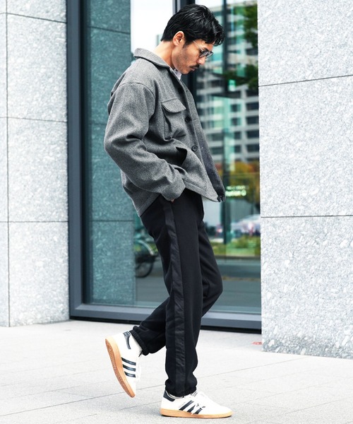 jiggys shop（ジギーズショップ）の「裏起毛サイドラインイージーパンツ（その他パンツ・メンズ・ブラック/チャコールグレー/ネイビー・SMALL/MEDIUM/LARGE/X-LARGE）」の16枚目の写真