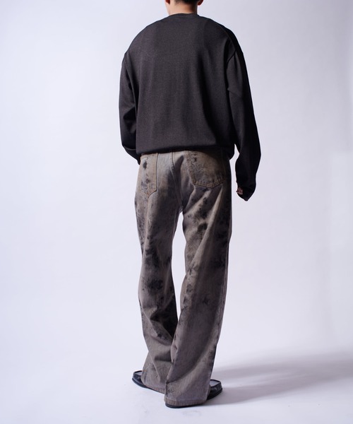 Lui's グランジイージーデニムパンツ セール】グランジイージーデニムパンツ（デニムパンツ）｜Lui's