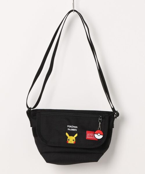Manhattan Portage(マンハッタンポーテージ)の「Nylon Messenger Bag for Kids Pokemon Pikachu(メッセンジャーバッグ・キッズ・ブラック・XX-SMALL)」の12枚目の写真