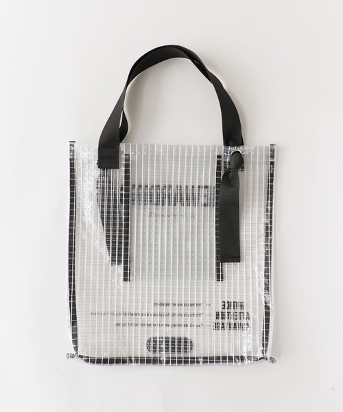 OUTDOOR PRODUCTS（アウトドアプロダクツ）の「OUTDOOR PRODUCTS/アウトドアプロダクツ OUTDOOR Graphic Vinyl Tote トートバッグ（トートバッグ・レディース・ブラック/ホワイト・FREE）」の12枚目の写真