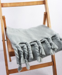WESTSEA（ウエストシー）の「ボリュームマフラー 無地 フリンジ付き（マフラー・メンズ）」