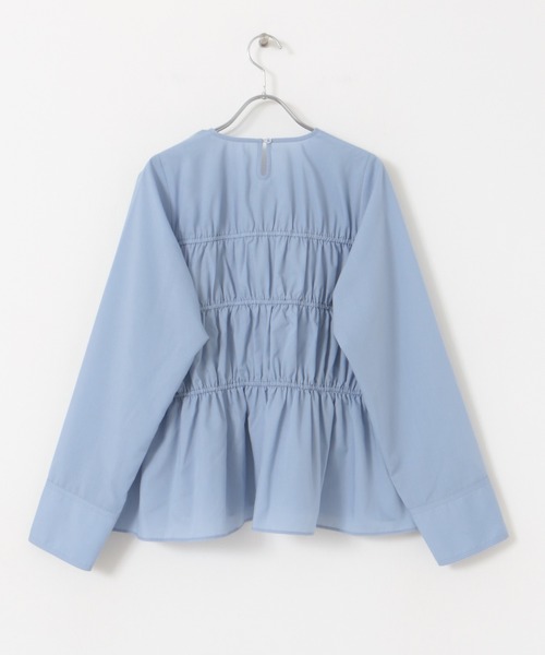 SENSE OF PLACE by URBAN RESEARCH（センスオブプレイスバイアーバンリサーチ）の「リボンディテールブラウス（シャツ/ブラウス・レディース・ブラック/ライトブルー/オフホワイト・ONE）」の18枚目の写真