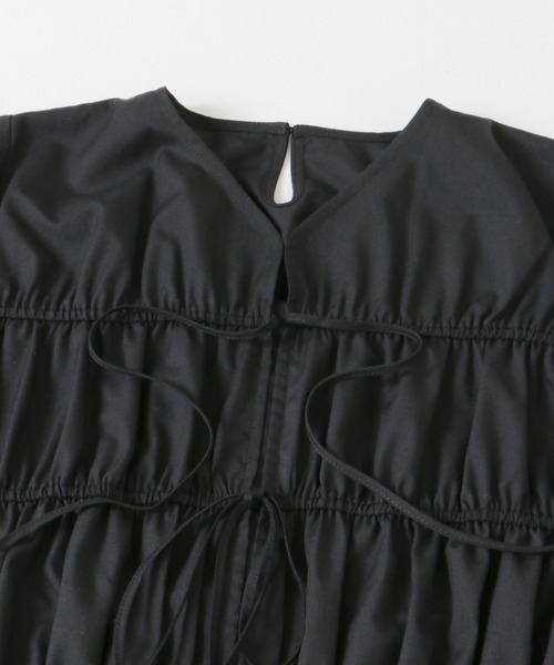 SENSE OF PLACE by URBAN RESEARCH（センスオブプレイスバイアーバンリサーチ）の「リボンディテールブラウス（シャツ/ブラウス・レディース・ブラック/ライトブルー/オフホワイト・ONE）」の22枚目の写真