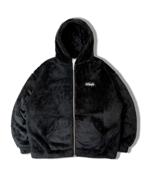 (What it isNt)ART BY MARKGONZALES(ワットイットイズント)の「WIT ボアパーカー(その他アウター・メンズ・ホワイト/ブラック・XL/L/M)」の12枚目の写真