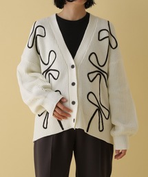 LEPSIM | 【産前・産後対応】マタニティ／7ゲージコード刺繍カーディガン　253219(マタニティウェア/グッズ)