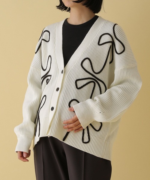 ⚫︎BBK⚫︎ページ セール】【産前・産後対応】マタニティ／7ゲージコード刺繍