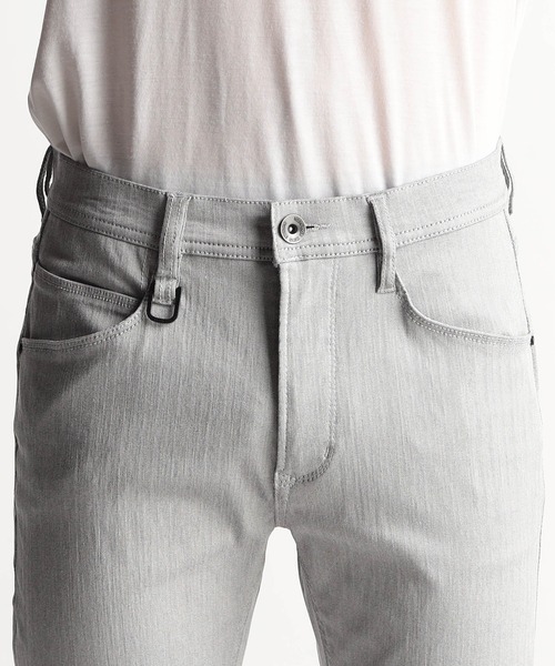 NICOLE CLUB FOR MEN（ニコルクラブフォーメン）の「コーティングヘリンボン５ポケットパンツ（その他パンツ・メンズ・ブラック系/ホワイト系/ネイビー系・SMALL/MEDIUM/LARGE/X-LARGE）」の9枚目の写真