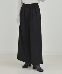 DAY CLOSET | レディース 2WAYクロス風エフォートレスタックパンツ(スラックス)