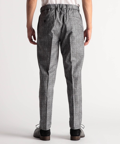 ニコルクラブフォーメン（NICOLE CLUB FOR MEN）/ブライトシャンブレー イージースラックス ブライトシャンブレー イージースラックス（その他パンツ）｜NICOLE