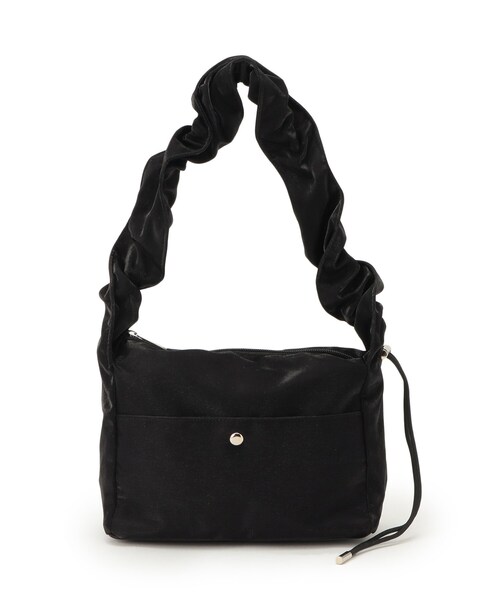 SHOO・LA・RUE(シューラルー)の「ミニドロストシャイニーショルダーバッグ(ショルダーバッグ・レディース・イエロー/シルバー/ブラック・00)」の2枚目の写真