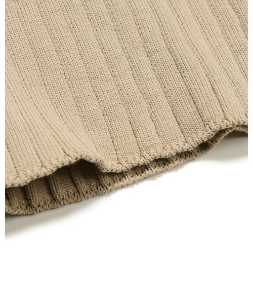 SOPHNET.（ソフネット）の「KNIT VEST（ニット/セーター・メンズ・ライトブルー/ブラック/ベージュ・X-LARGE/LARGE/MEDIUM/SMALL）」の5枚目の写真