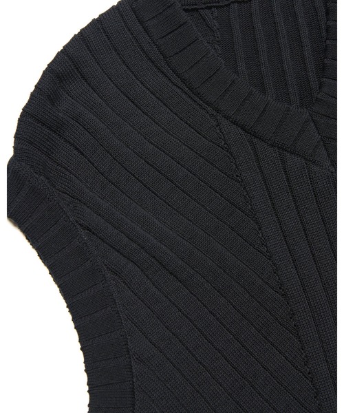 SOPHNET.（ソフネット）の「KNIT VEST（ニット/セーター・メンズ・ライトブルー/ブラック/ベージュ・X-LARGE/LARGE/MEDIUM/SMALL）」の7枚目の写真