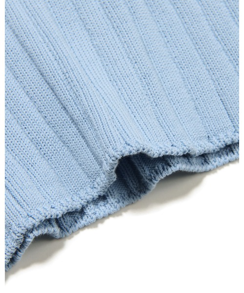 SOPHNET.（ソフネット）の「KNIT VEST（ニット/セーター・メンズ・ライトブルー/ブラック/ベージュ・X-LARGE/LARGE/MEDIUM/SMALL）」の10枚目の写真