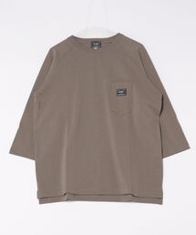 BIG MIKE（ビッグマイク）の「BIG MIKE ビックマイク ヘビーウエイト サングラスポケット クォータースリーブ袖Tシャツ /// 102518740 102538740（Tシャツ/カットソー）」