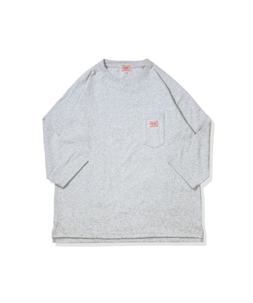 BIG MIKE(ビッグマイク)の「BIG MIKE ビックマイク/ ヘビーウエイト サングラスポケット クォータースリーブ 7分袖Tシャツ //// 102518740 102538740(Tシャツ/カットソー・メンズ・グリーン系その他/スミクロ/ホワイト/ナチュラル/アッシュ/チャコールグレー・MEDIUM/LARGE/X-LARGE)」の22枚目の写真