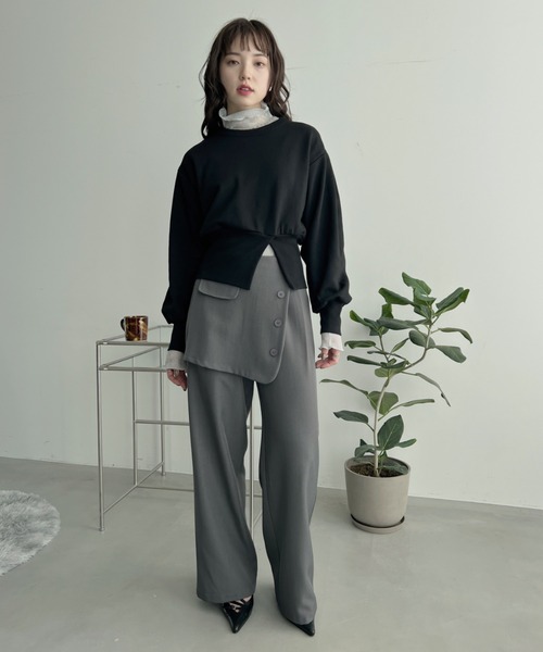 値下げ　baserange ショート丈スウェット 値下げ baserange ショート丈スウェット（FREAK'S STORE/12oz