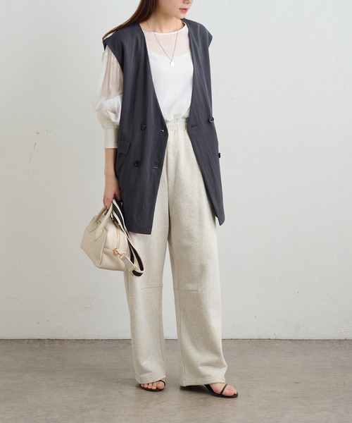 PUAL CE CIN(ピュアルセシン)の「【本革】レザー2WAYバッグ(ハンドバッグ・レディース・ブラック/オフホワイト・FREE)」の19枚目の写真