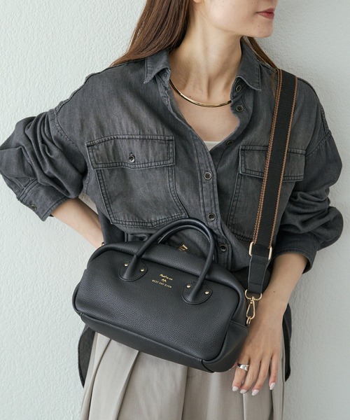 セール】【本革】レザー2WAYバッグ（ハンドバッグ）｜PUAL CE CIN