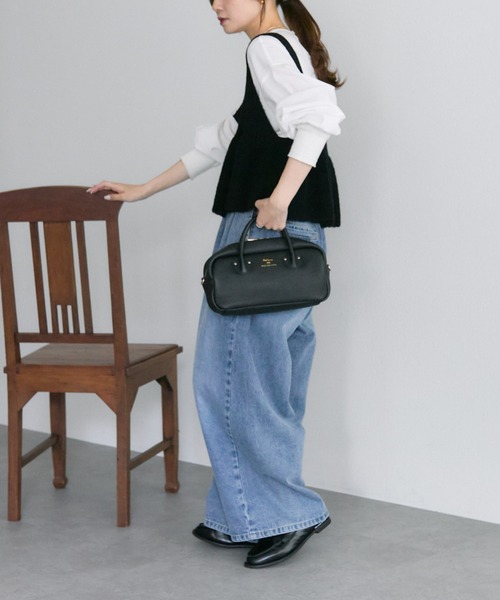 セール】【本革】レザー2WAYバッグ（ハンドバッグ）｜PUAL CE CIN