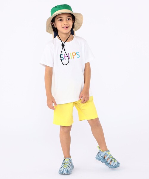 SHIPS(シップス)の「SHIPS KIDS:〈UVカット/撥水/吸水速乾〉サファリ ハット(キャップ・キッズ・ブルー/ライラック/グリーン・SMALL/LARGE/MEDIUM/X-LARGE)」の8枚目の写真