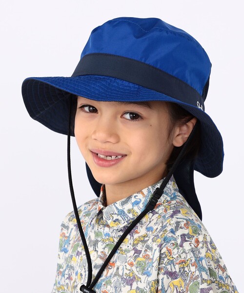 SHIPS(シップス)の「SHIPS KIDS:〈UVカット/撥水/吸水速乾〉サファリ ハット(キャップ・キッズ・ブルー/ライラック/グリーン・SMALL/LARGE/MEDIUM/X-LARGE)」の13枚目の写真