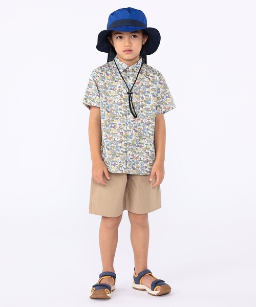 SHIPS(シップス)の「SHIPS KIDS:〈UVカット/撥水/吸水速乾〉サファリ ハット(キャップ・キッズ・ブルー/ライラック/グリーン・SMALL/LARGE/MEDIUM/X-LARGE)」の16枚目の写真